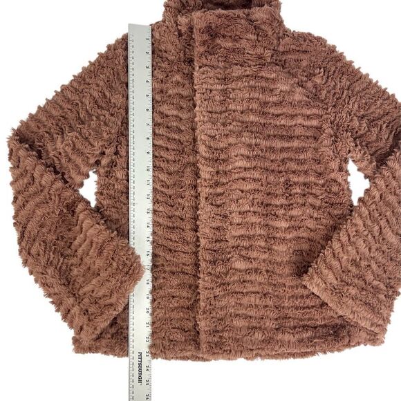 Patagonia Pelage Faux Fur Brown Jacket Small - Picture 4 of 7